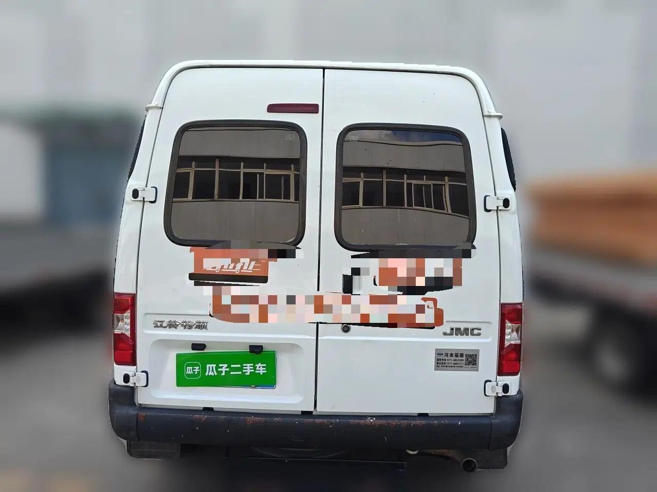 JMC Transit 2019 2.8T Commercial Version Long Wheelbase Mid-Roof 6-Seater Rear Single Tire China VI Emission Standard – JX493 — миниатюра 5