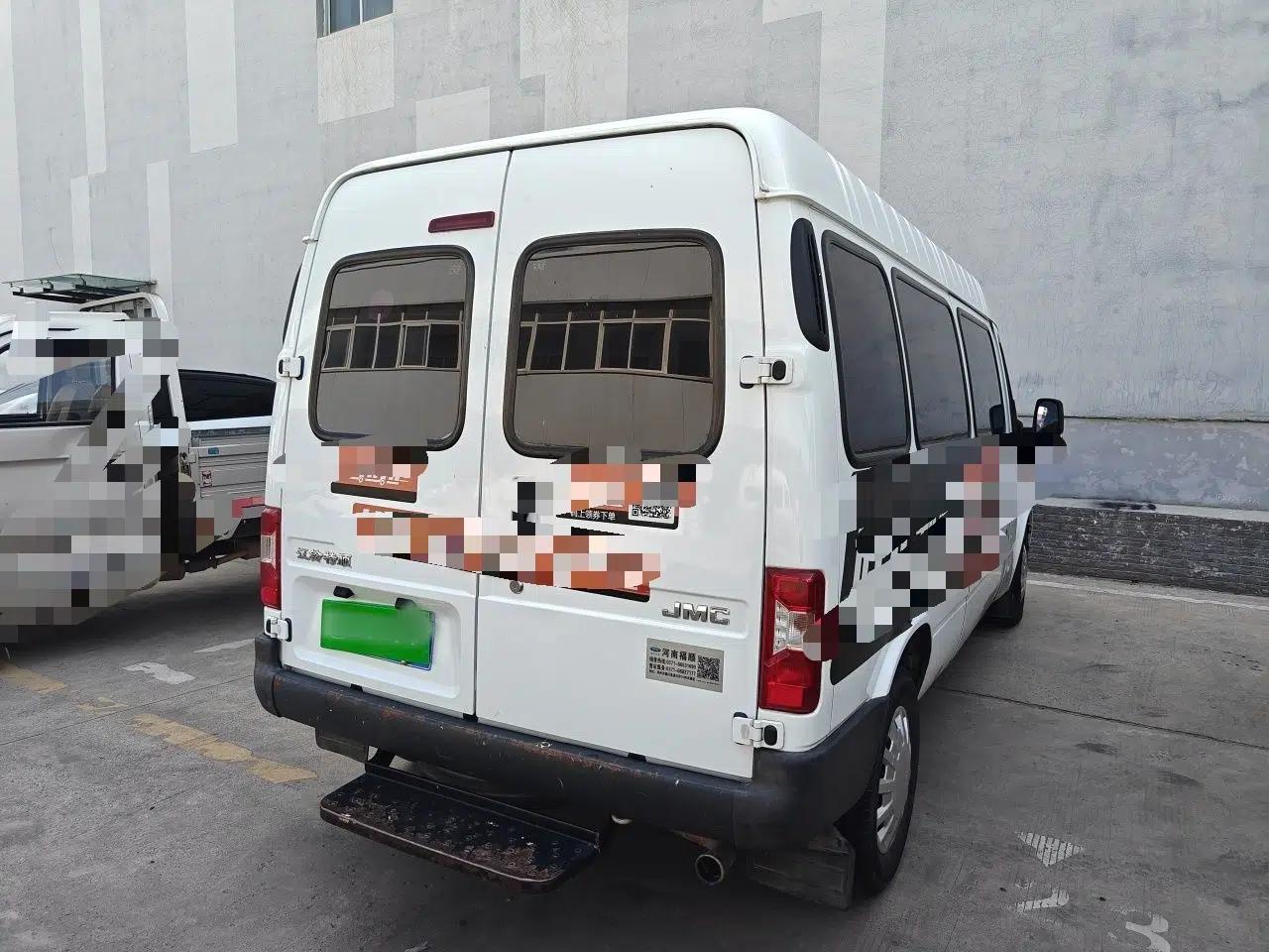 JMC Transit 2019 2.8T Commercial Version Long Wheelbase Mid-Roof 6-Seater Rear Single Tire China VI Emission Standard – JX493 — миниатюра 6