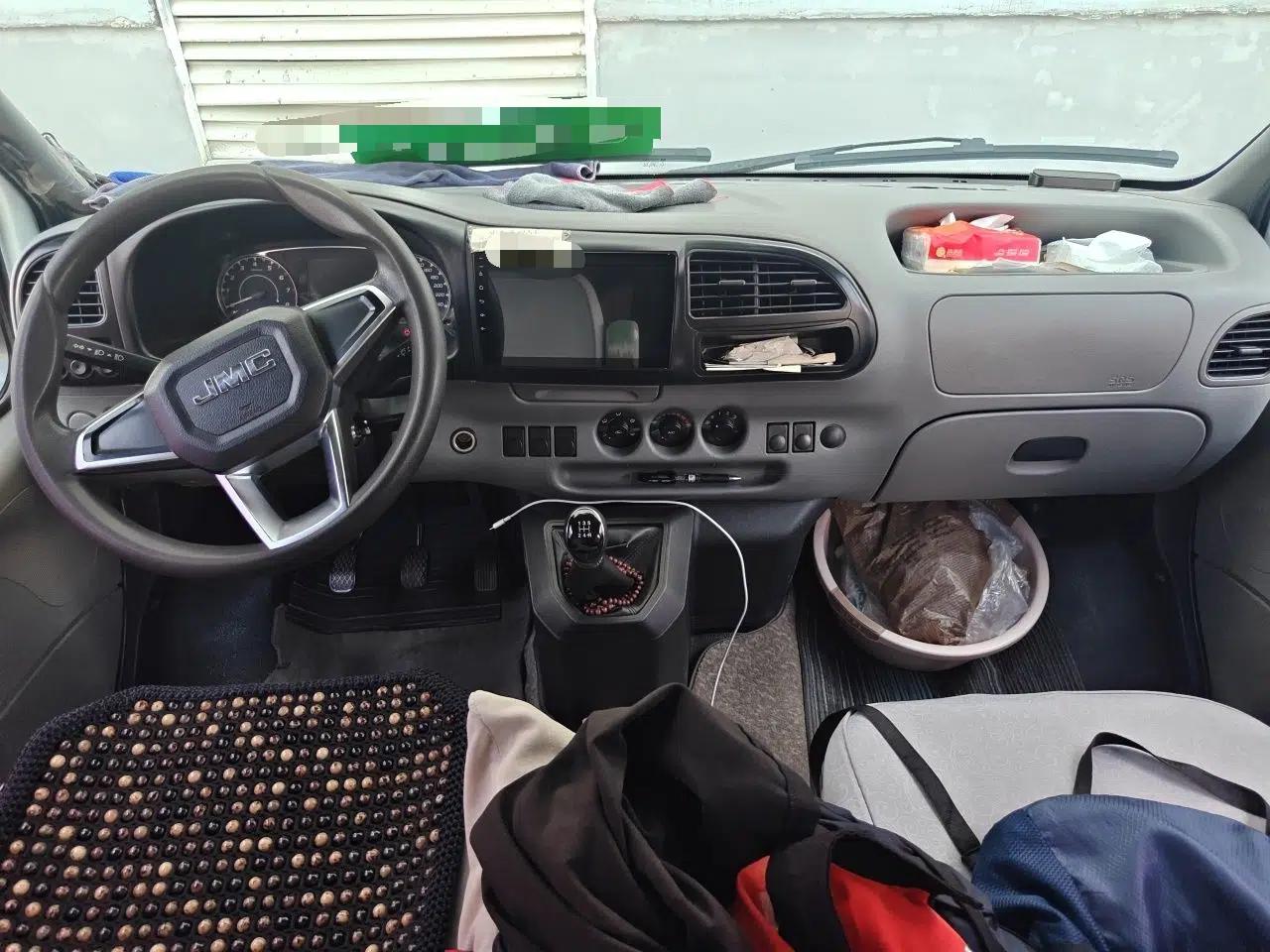 JMC Transit 2019 2.8T Commercial Version Long Wheelbase Mid-Roof 6-Seater Rear Single Tire China VI Emission Standard – JX493 — миниатюра 9