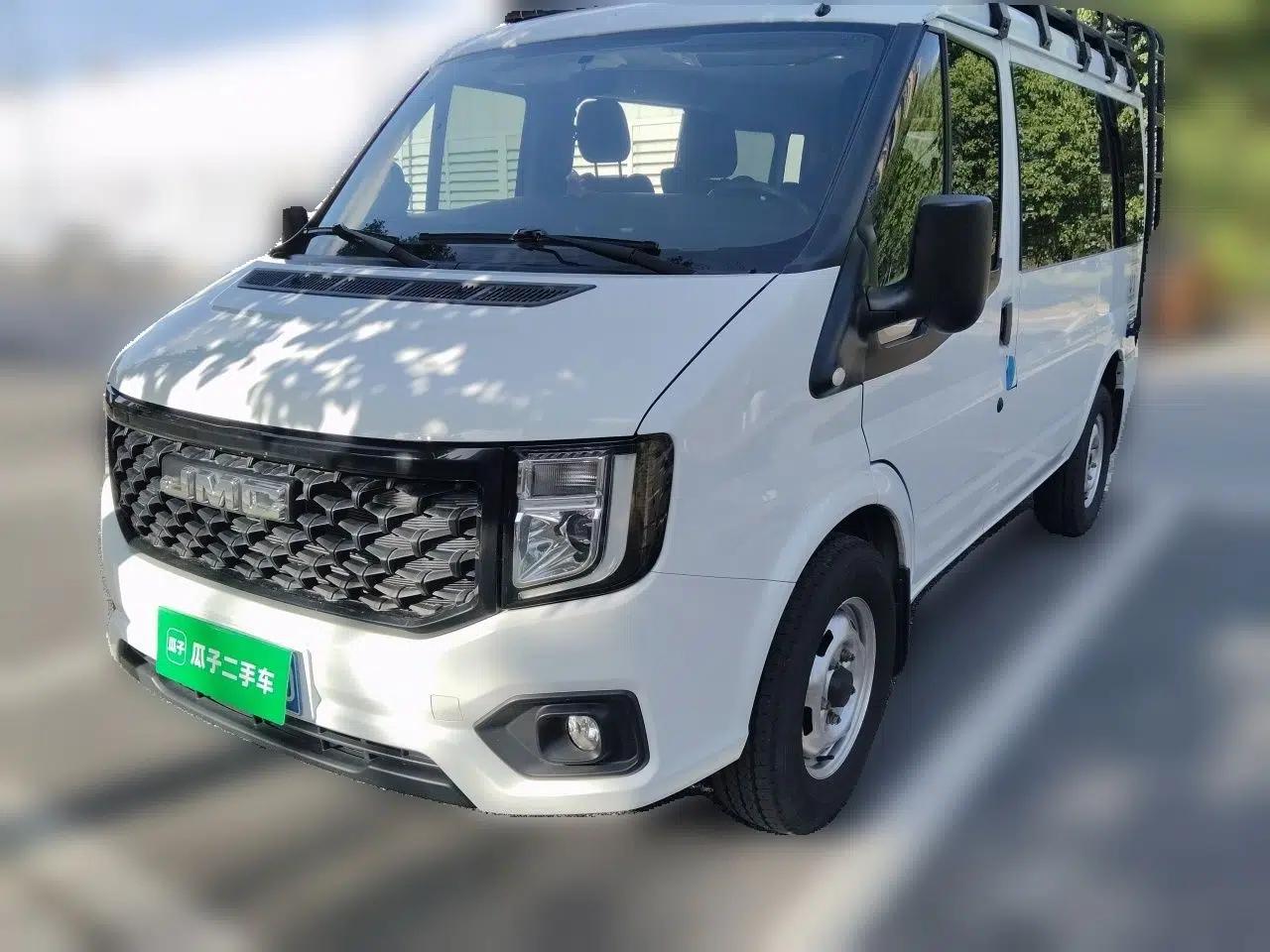 JMC Fushun 2023 2.0T Manual Short-Wheelbase Garage Version Commercial Van Transporter with 2/3 Seats — миниатюра 1