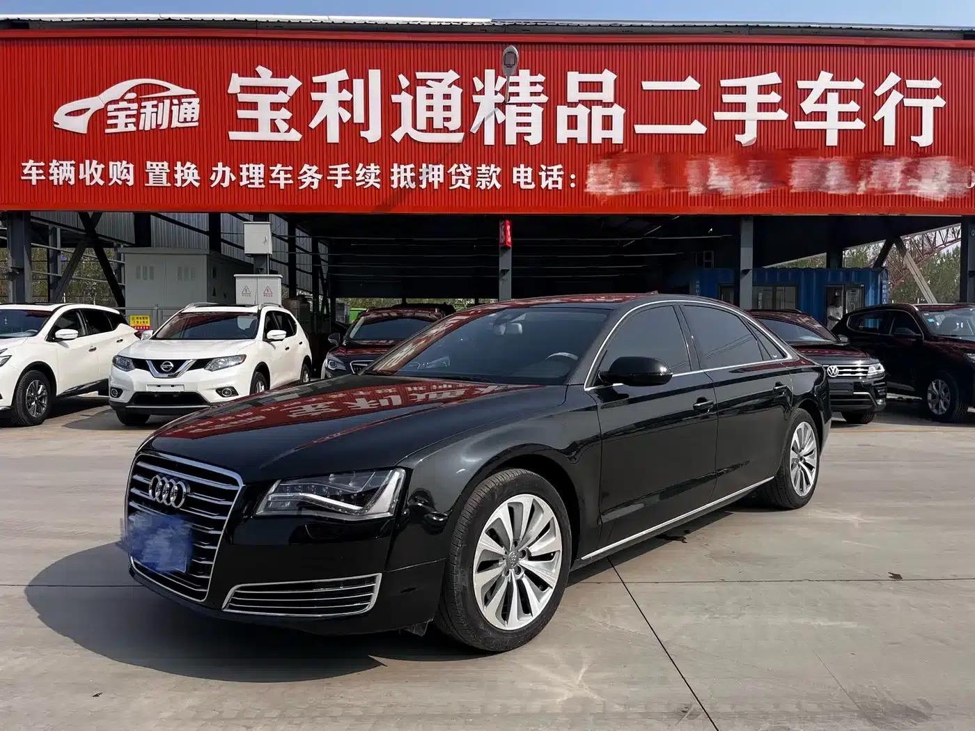 2013 Audi A8 A8L 40 hybrid — миниатюра 3