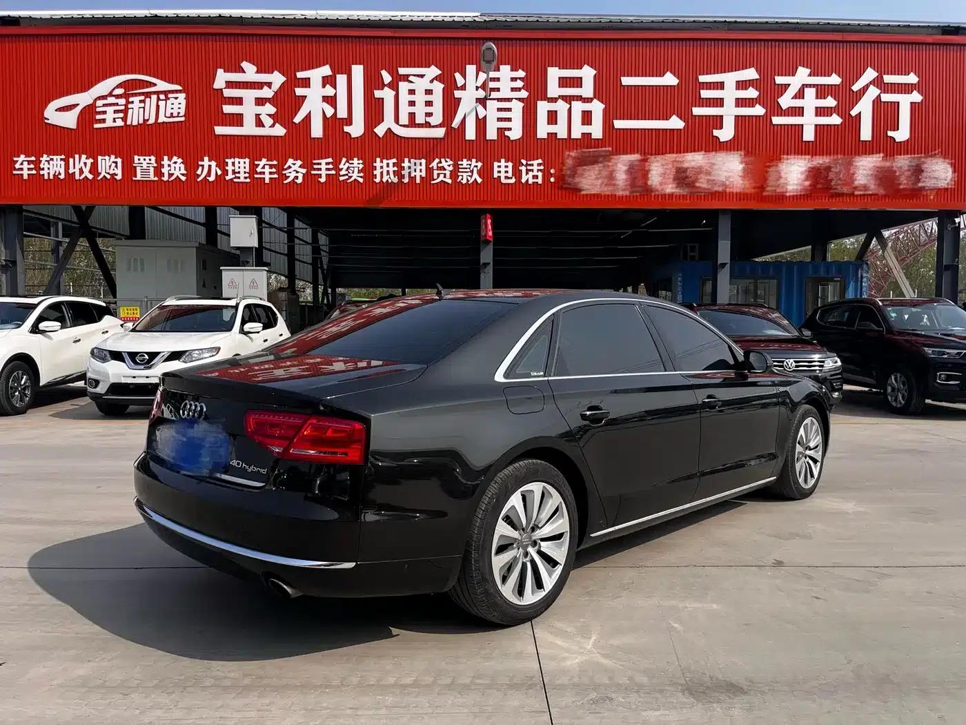 2013 Audi A8 A8L 40 hybrid — миниатюра 6