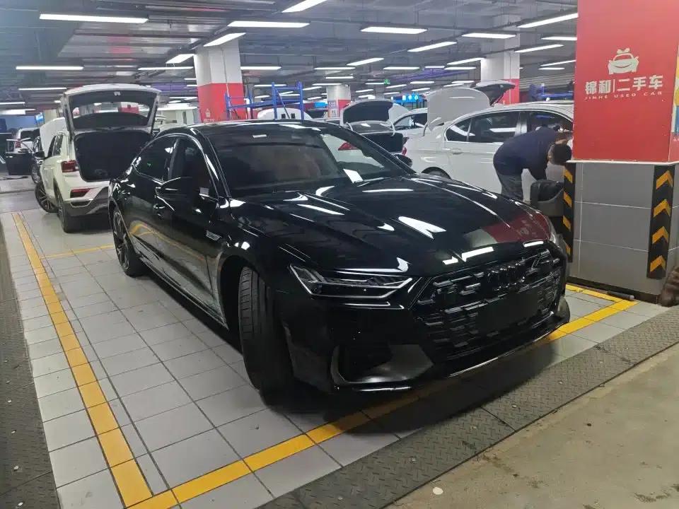 2024 Audi A7L 45 TFSI quattro Black Edition — миниатюра 2