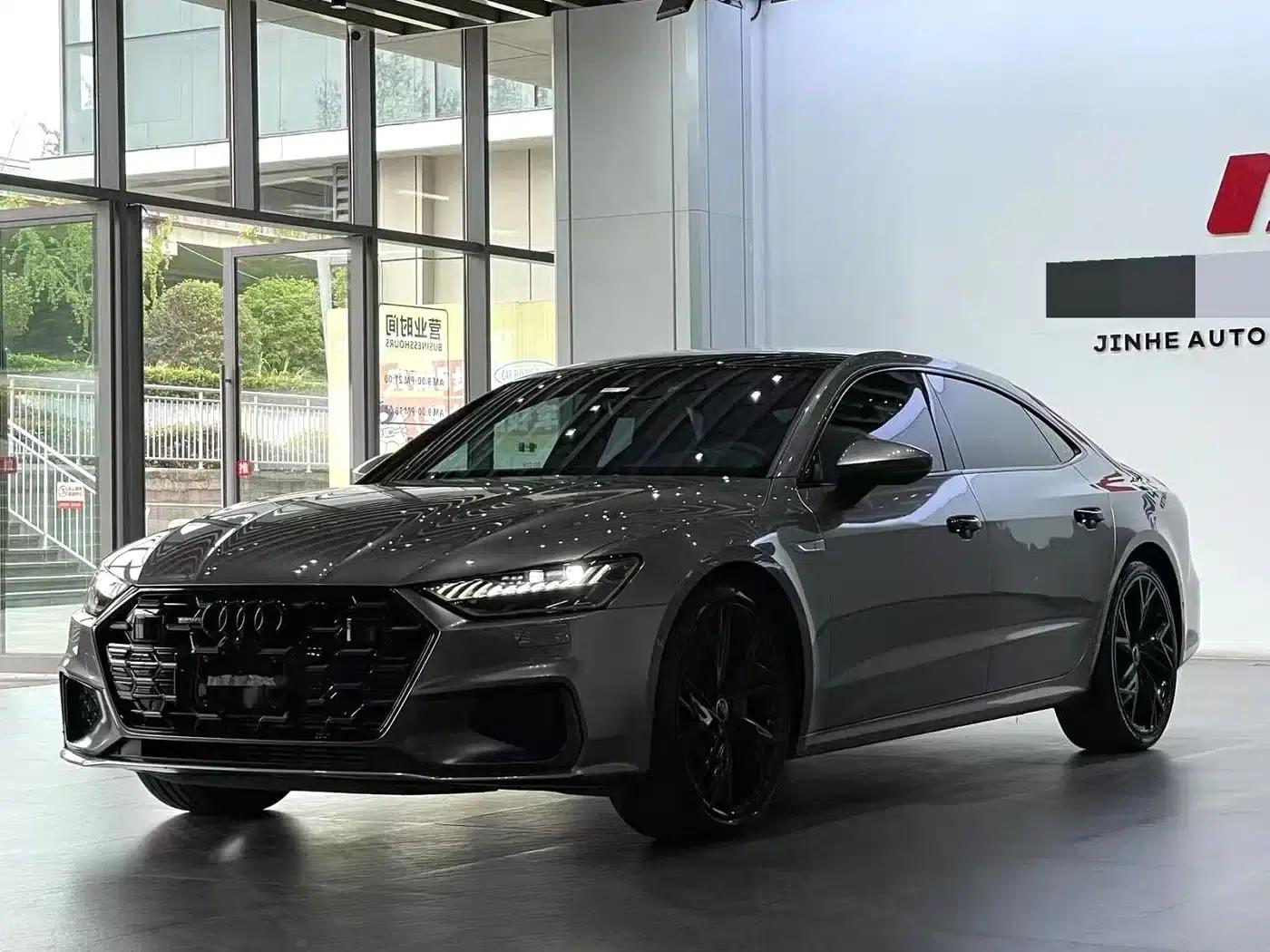 Audi A7L 2025 45 TFSI quattro Black Knight Edition — миниатюра 1