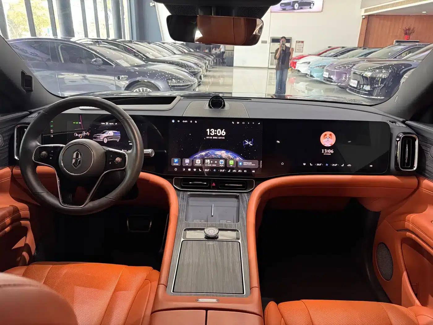 Wenjie M9 2024 Pure Electric Max Edition 100kWh 6-Seater — миниатюра 10