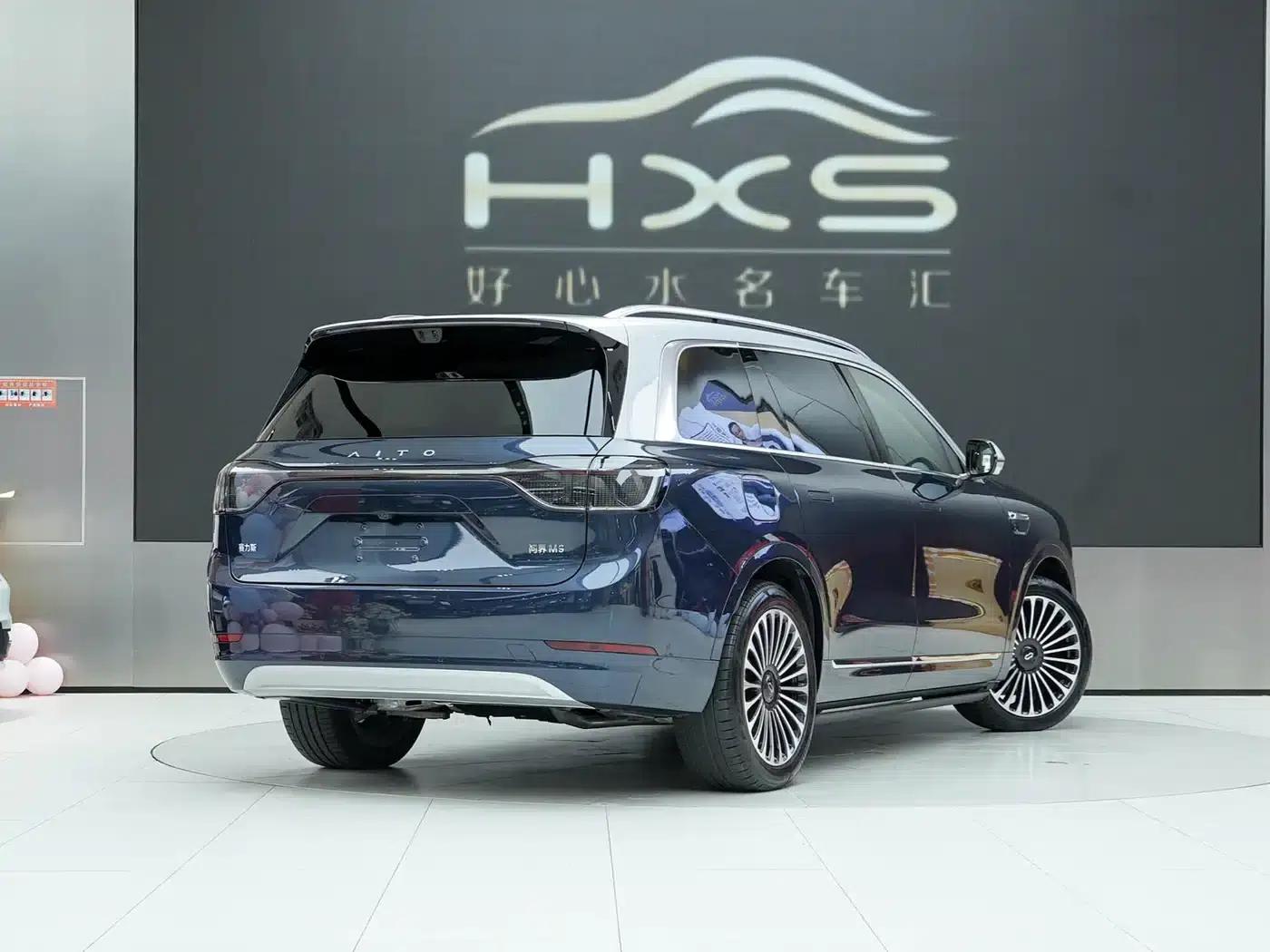 Wenjie M9 2025 Ultra Extended Range Edition (52kWh, 6-seater, 192-line LiDAR) — миниатюра 5