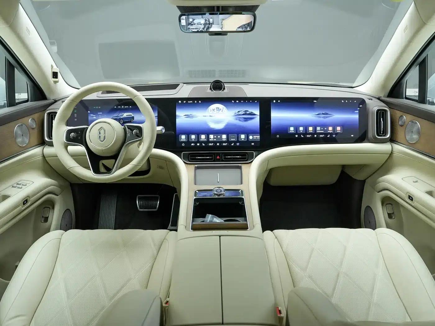 Wenjie M9 2025 Ultra Extended Range Edition (52kWh, 6-seater, 192-line LiDAR) — миниатюра 6