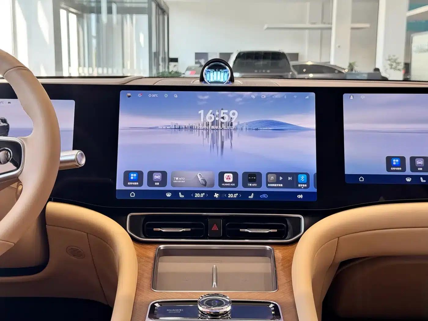 Wenjie M9 2025 Ultra Extended Range Edition 52kWh 6-Seat Version (192-line LiDAR) — миниатюра 20