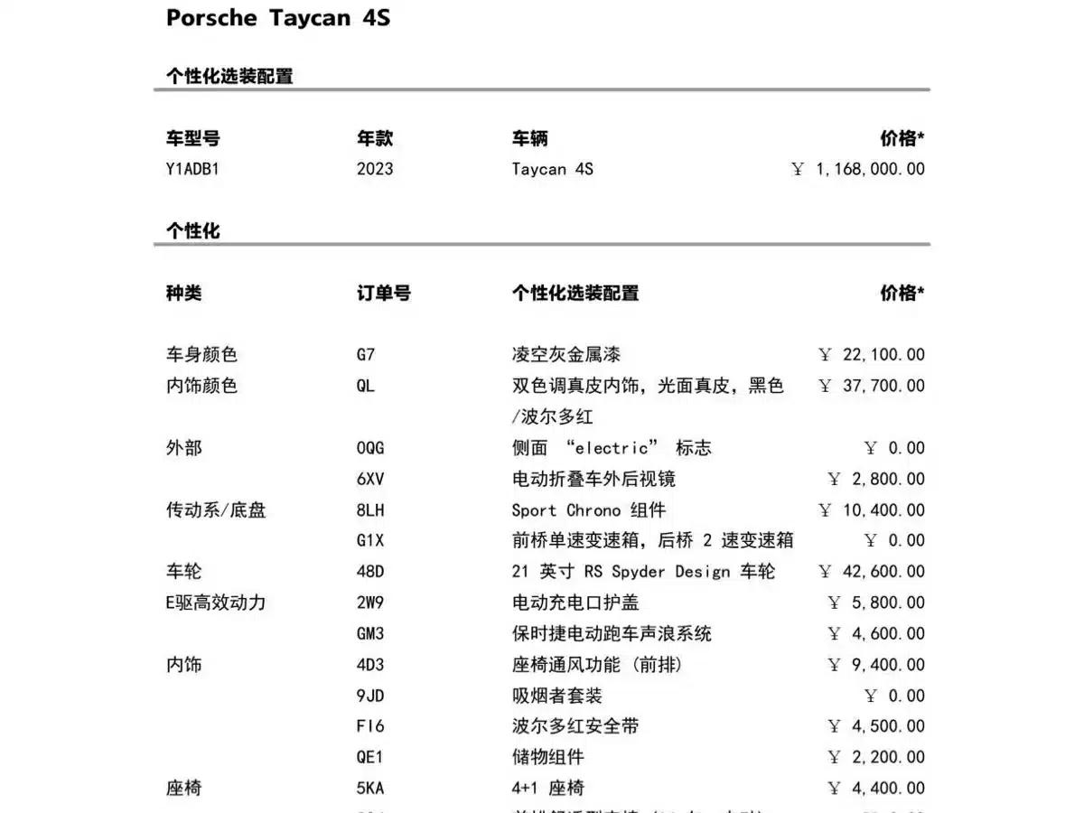 2022 Taycan Facelift Taycan 4S — миниатюра 14