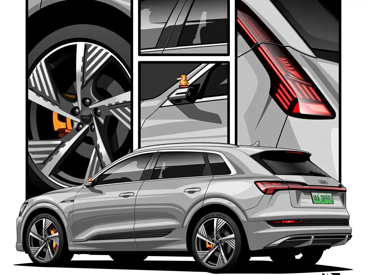 Audi e-tron 2021 50 quattro Premium — миниатюра 20