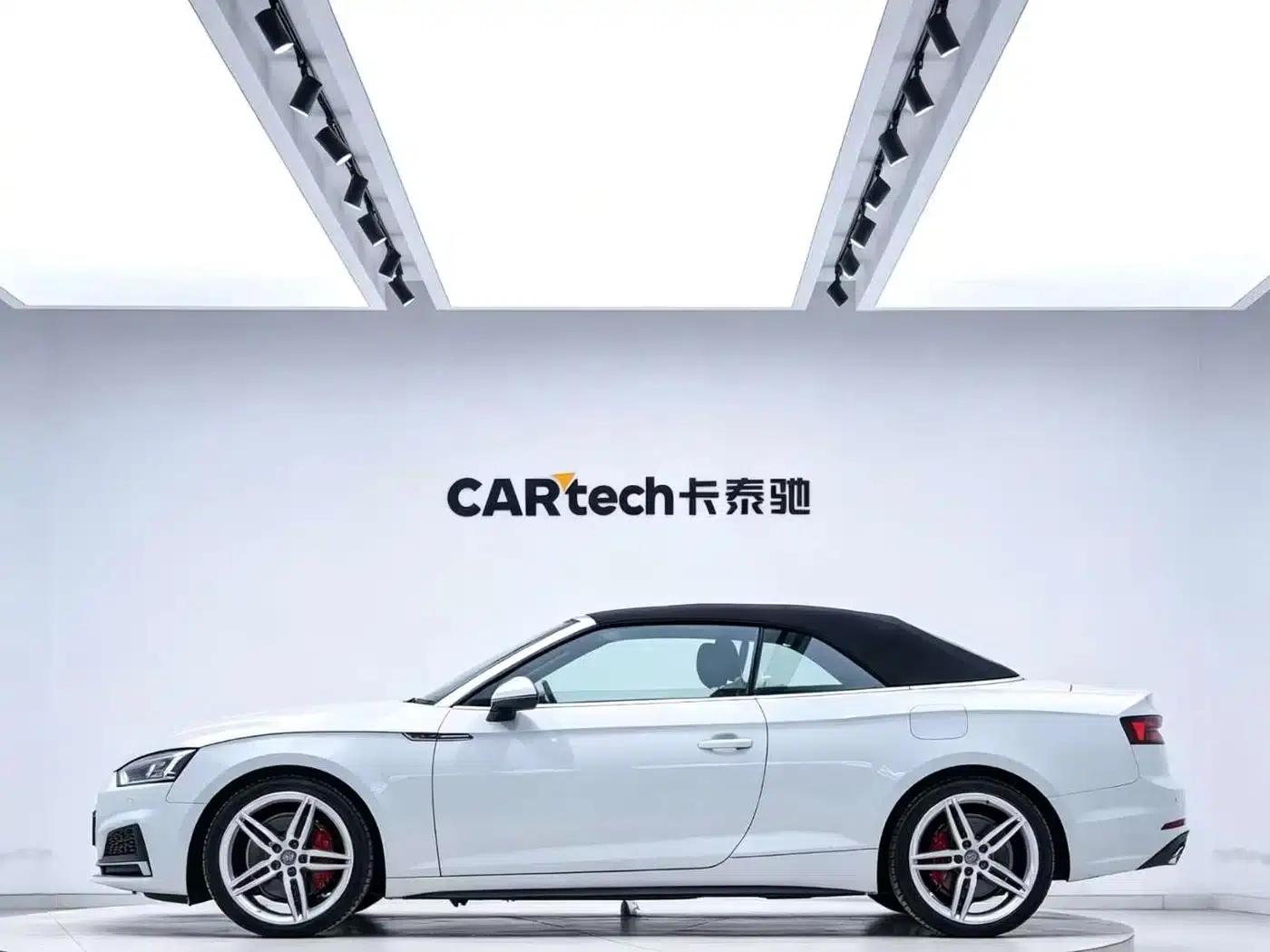 2020 Audi A5 Cabriolet 40 TFSI Fashion Edition (Imported, China VI Emission Standard) — миниатюра 2