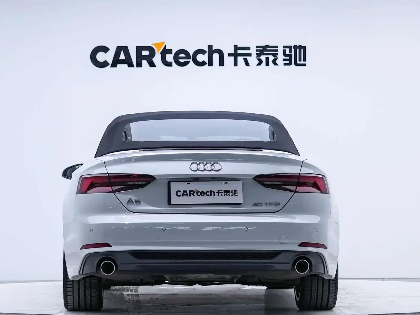 2020 Audi A5 Cabriolet 40 TFSI Fashion Edition (Imported, China VI Emission Standard) — миниатюра 3