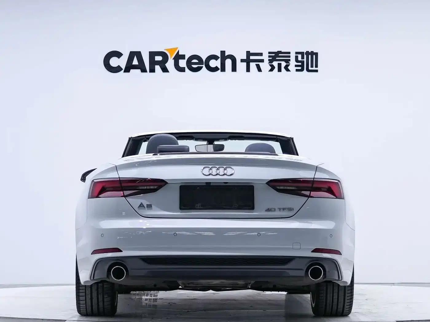 2020 Audi A5 Cabriolet 40 TFSI Fashion Edition (Imported, China VI Emission Standard) — миниатюра 27