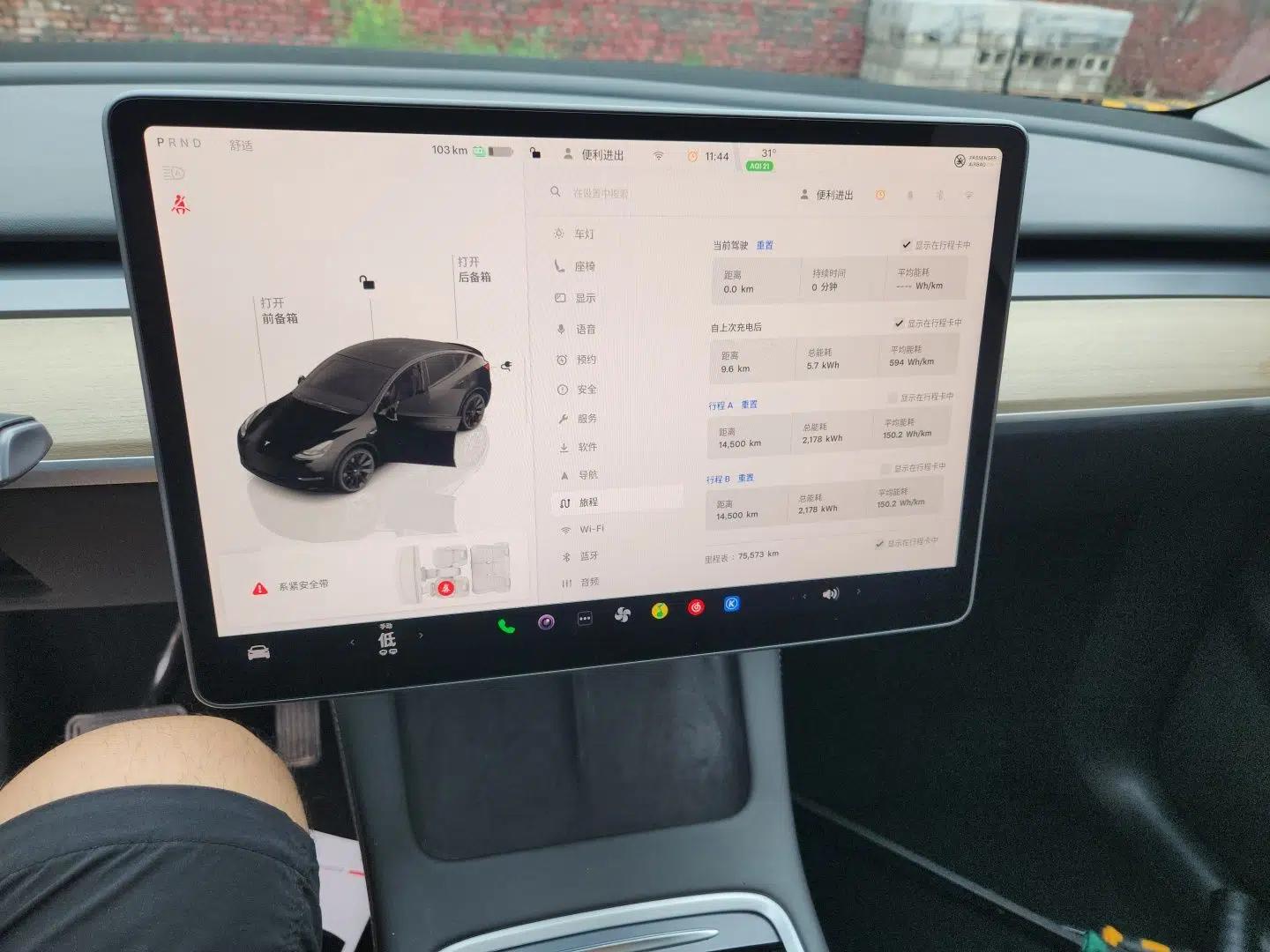 Tesla Model Y 2022 Revised Version Rear-Wheel Drive — миниатюра 13