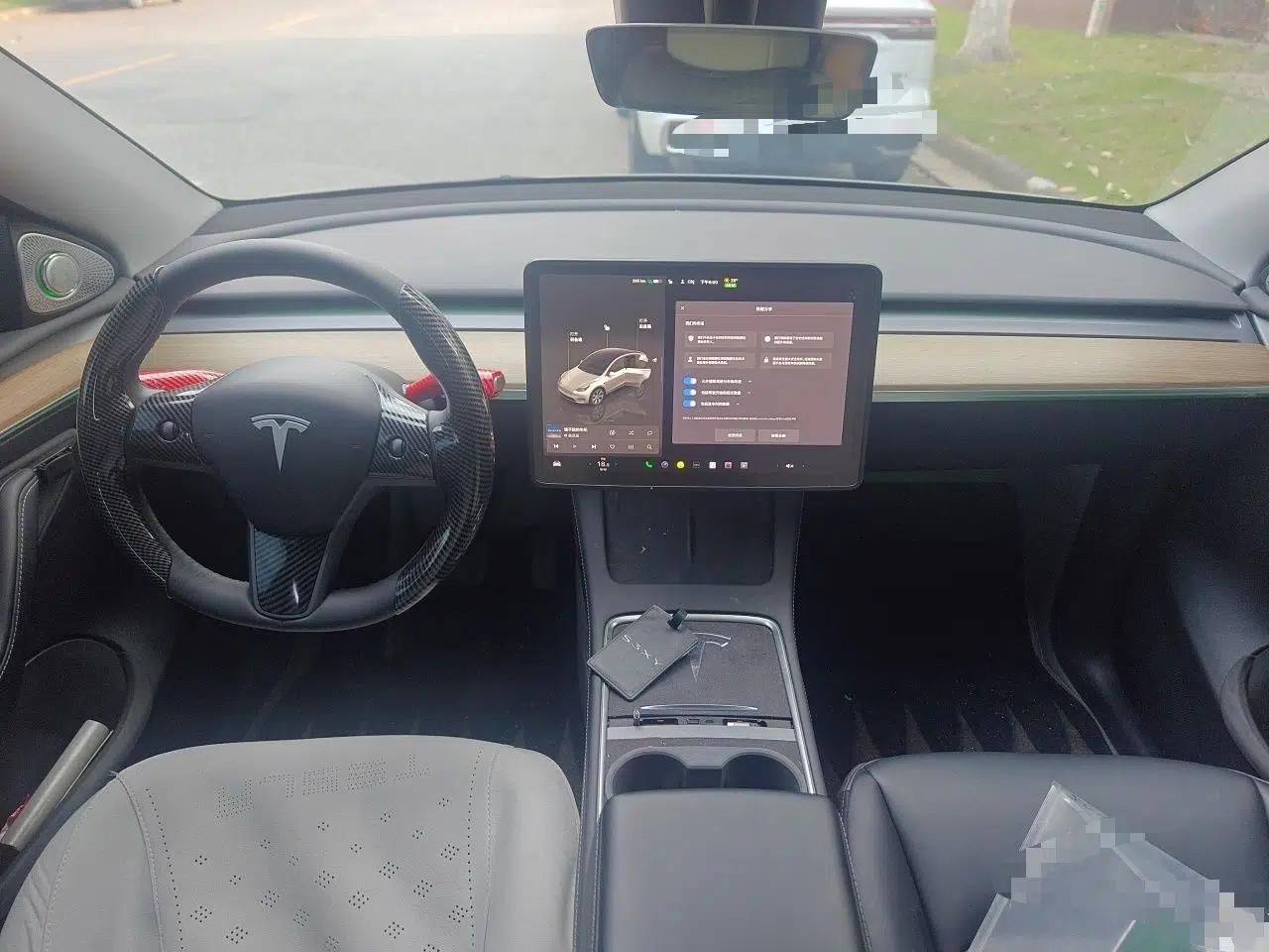 Tesla Model Y 2022 Revised Version Rear-Wheel Drive — миниатюра 6