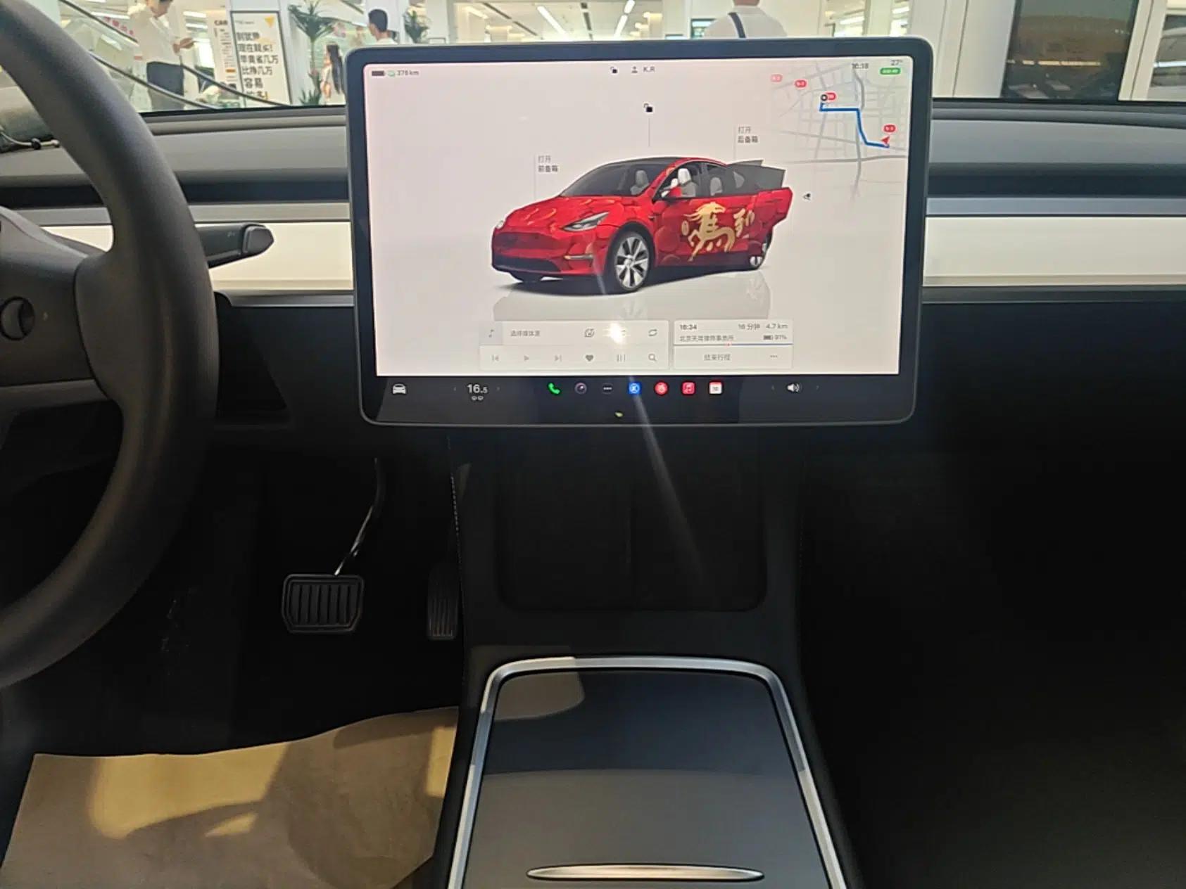 Tesla Model Y 2022 Revised Version Rear-Wheel Drive — миниатюра 15