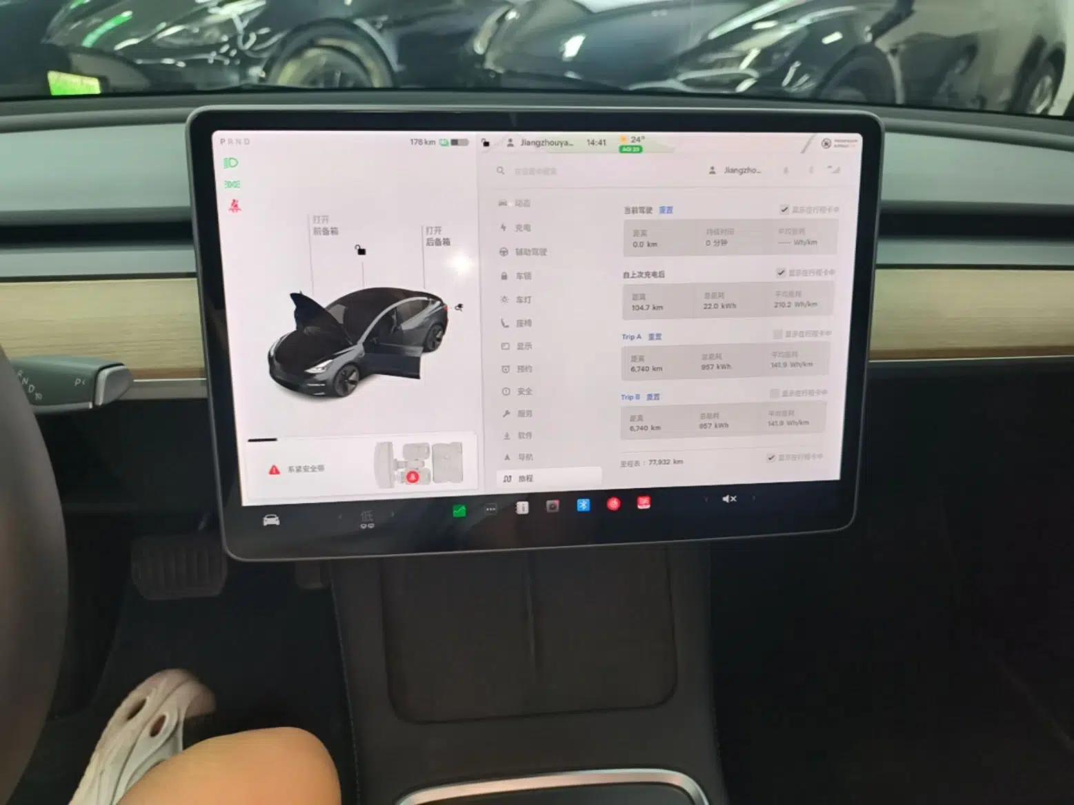 Tesla Model 3 2021 Revised Version Standard Range Rear-Wheel Drive Upgraded Edition 3D1 — миниатюра 15
