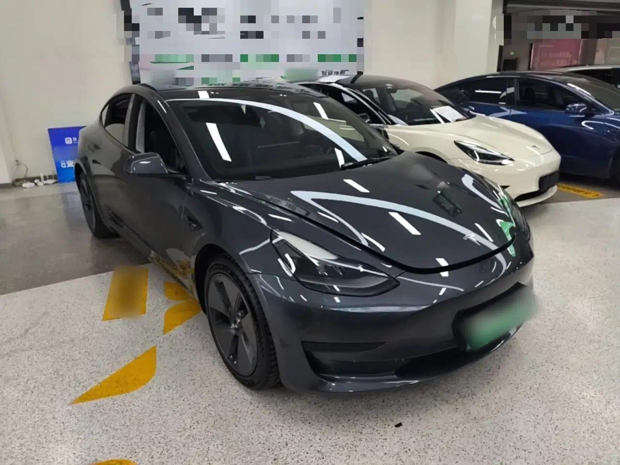 Tesla Model 3 2021 Revised Version Standard Range Rear-Wheel Drive Upgraded Edition 3D1 — миниатюра 3
