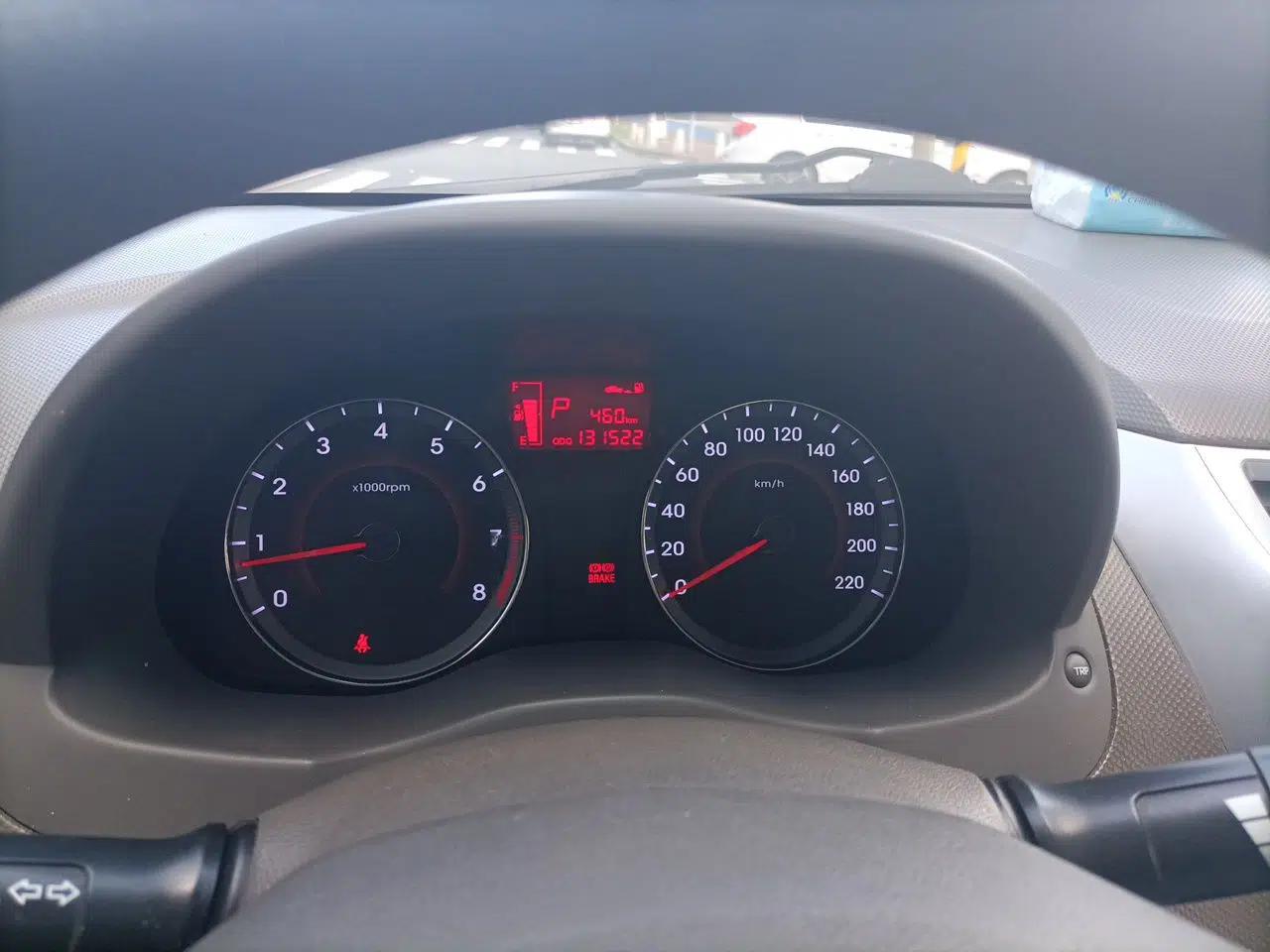 Hyundai Verna (older generation) 2010 Sedan 1.4L Automatic Fashionable GT Model — миниатюра 11
