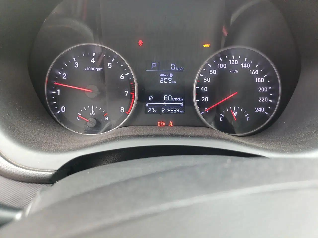 Hyundai Celesta 2018 1.6L Automatic GL Enjoyment Version China V Standard — миниатюра 12