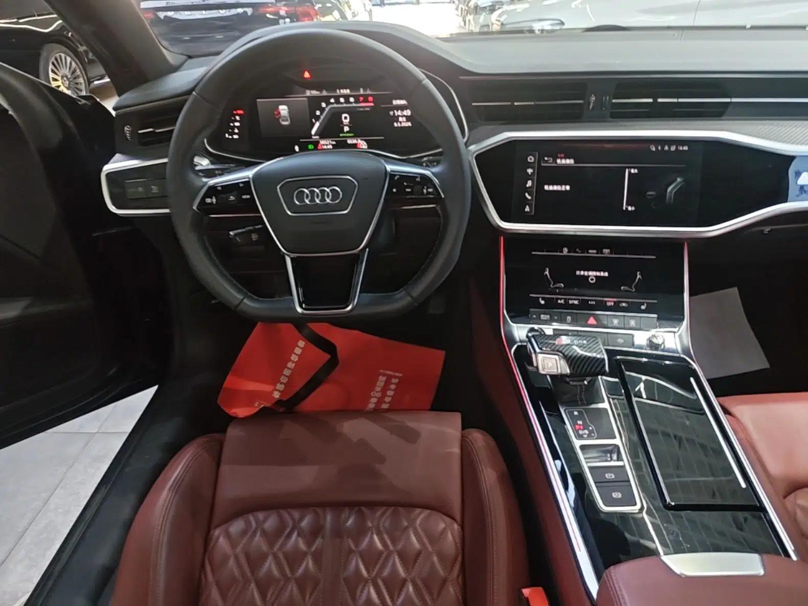 Audi A7L 2023 45 TFSI quattro S-line Black Warrior Edition — миниатюра 20