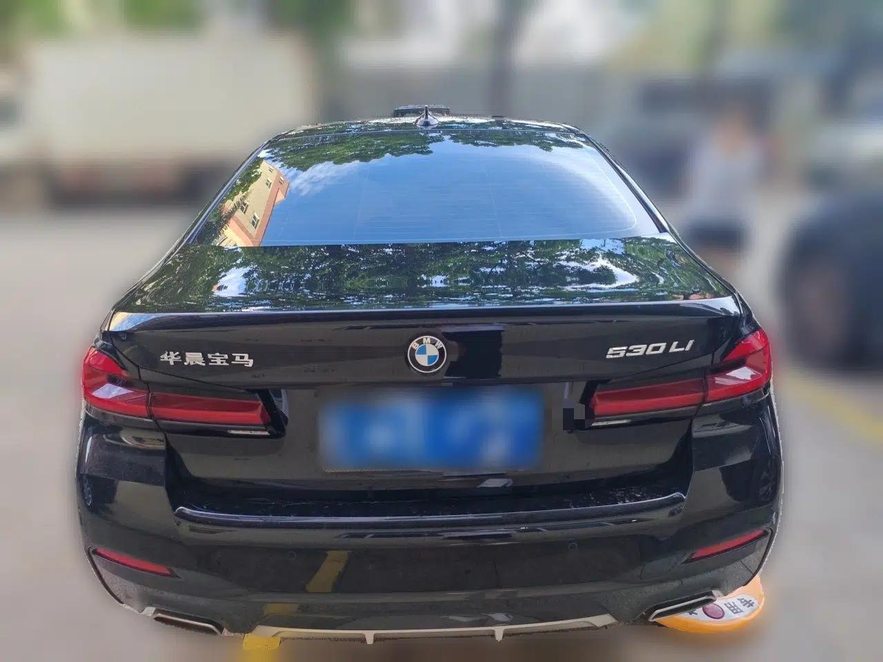 BMW 5 Series 2022 Second Facelift 530Li Luxury Version M Sport Package — миниатюра 5