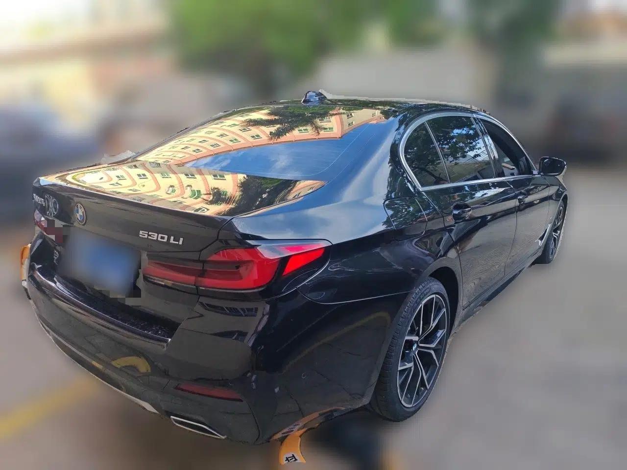 BMW 5 Series 2022 Second Facelift 530Li Luxury Version M Sport Package — миниатюра 6