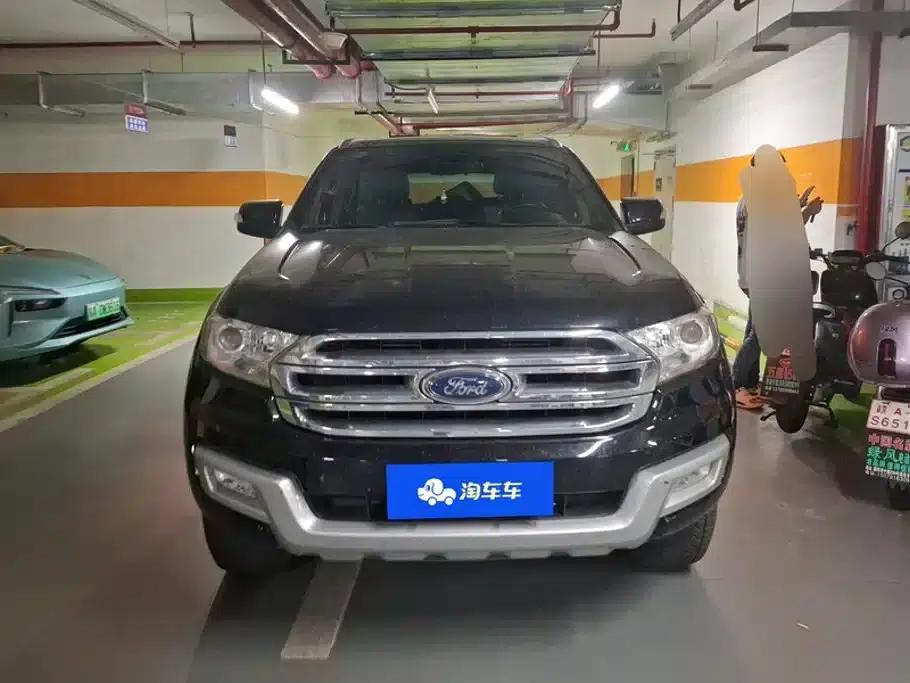 2017 Ford Everest 2.0T Gasoline Automatic 4WD Luxury Edition 5-Seater — миниатюра 2