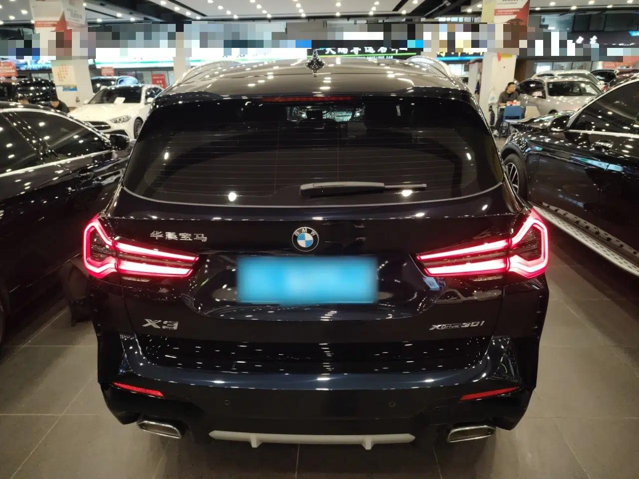 BMW X3 2022 xDrive30i Luxury Model M Night Sky Package — миниатюра 3