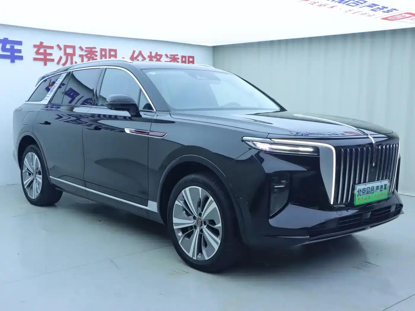 Hongqi E-HS9 2022 Model 660km Flagship Edition (Six Seats) — миниатюра 2