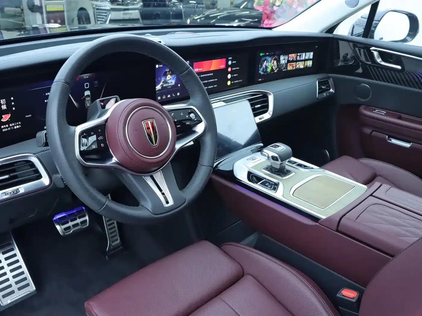 Hongqi E-HS9 2022 Model 660km Flagship Edition (Six Seats) — миниатюра 6