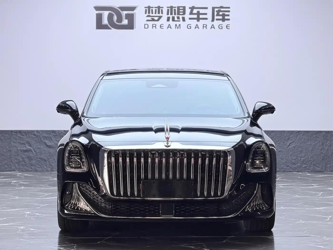 Hongqi Golden Sunflower Elegant 2024 Model 3.0T V6 — миниатюра 2