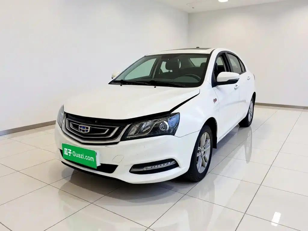 Geely Emgrand 2017 Sedan Million Edition 1.5L Manual Upgrade Version — миниатюра 1