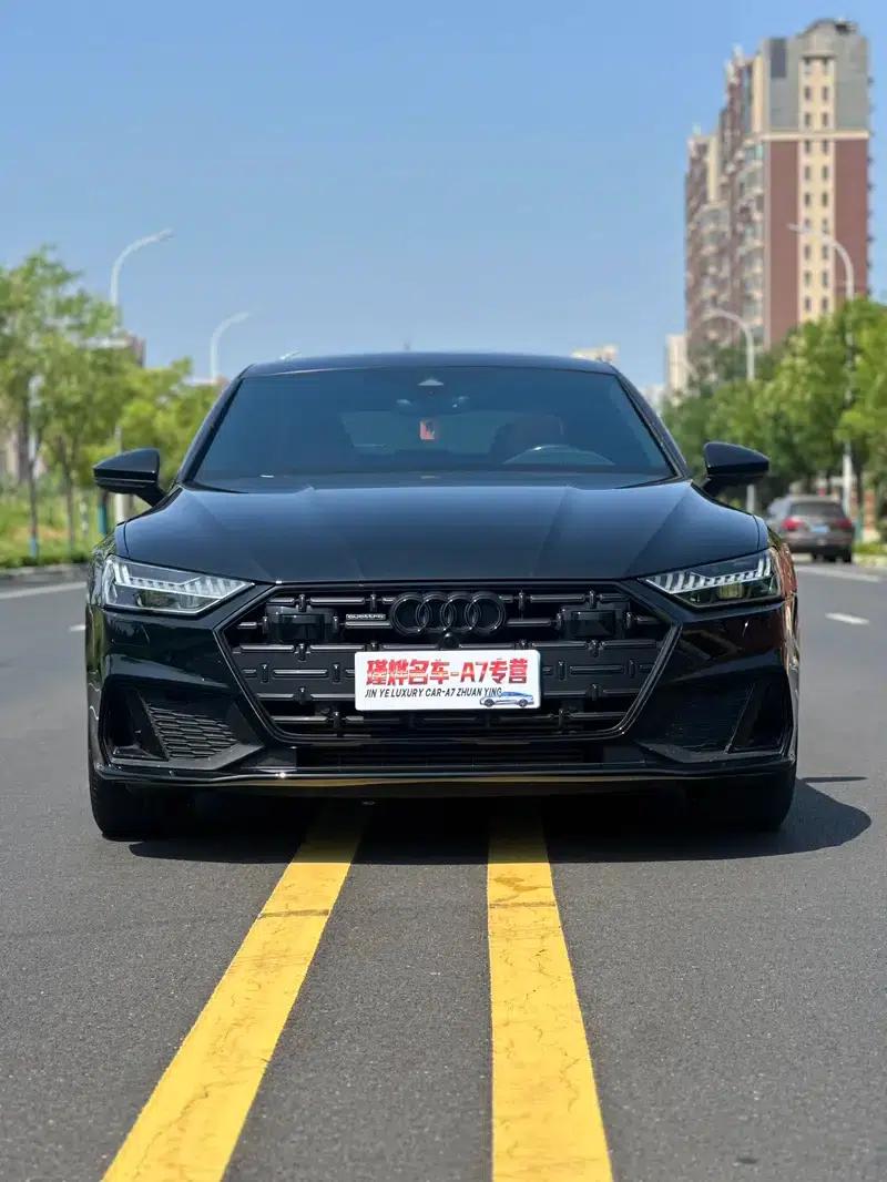 Audi A7L 2022 45 TFSI quattro S-line White Wizard Edition — миниатюра 2