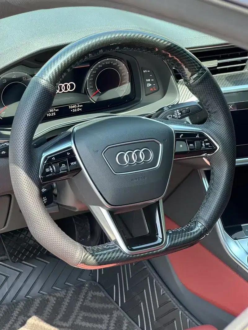 Audi A7L 2022 45 TFSI quattro S-line White Wizard Edition — миниатюра 12