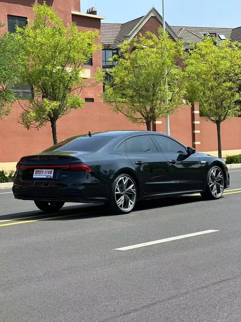 Audi A7L 2022 45 TFSI quattro S-line White Wizard Edition — миниатюра 6