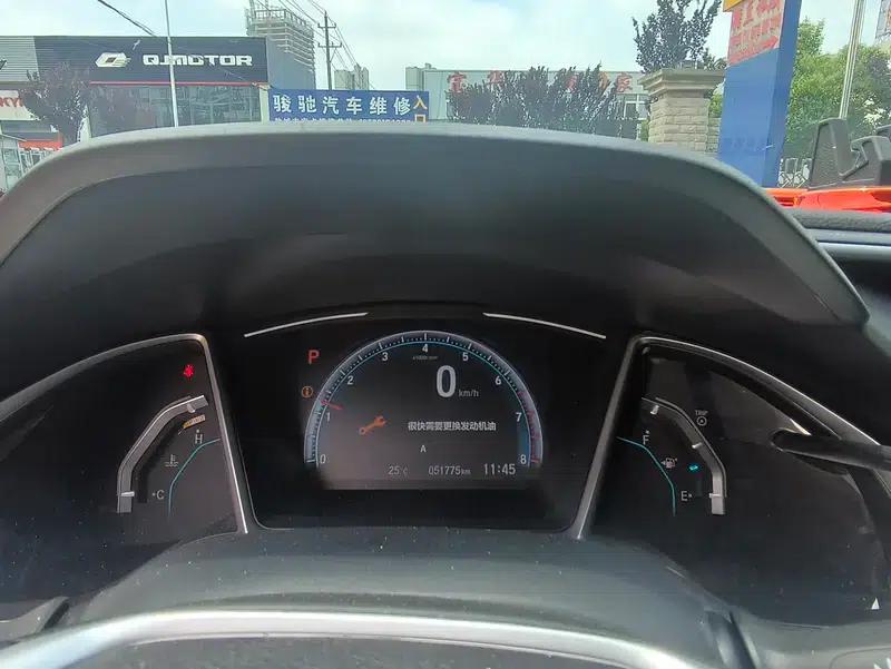 2019 Civic 220TURBO CVT Sporty Edition (China VI Emission Standard) — миниатюра 7