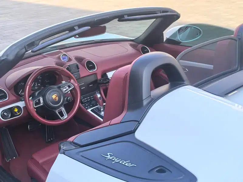 Porsche 718 2023 Spyder 2.0T — миниатюра 16