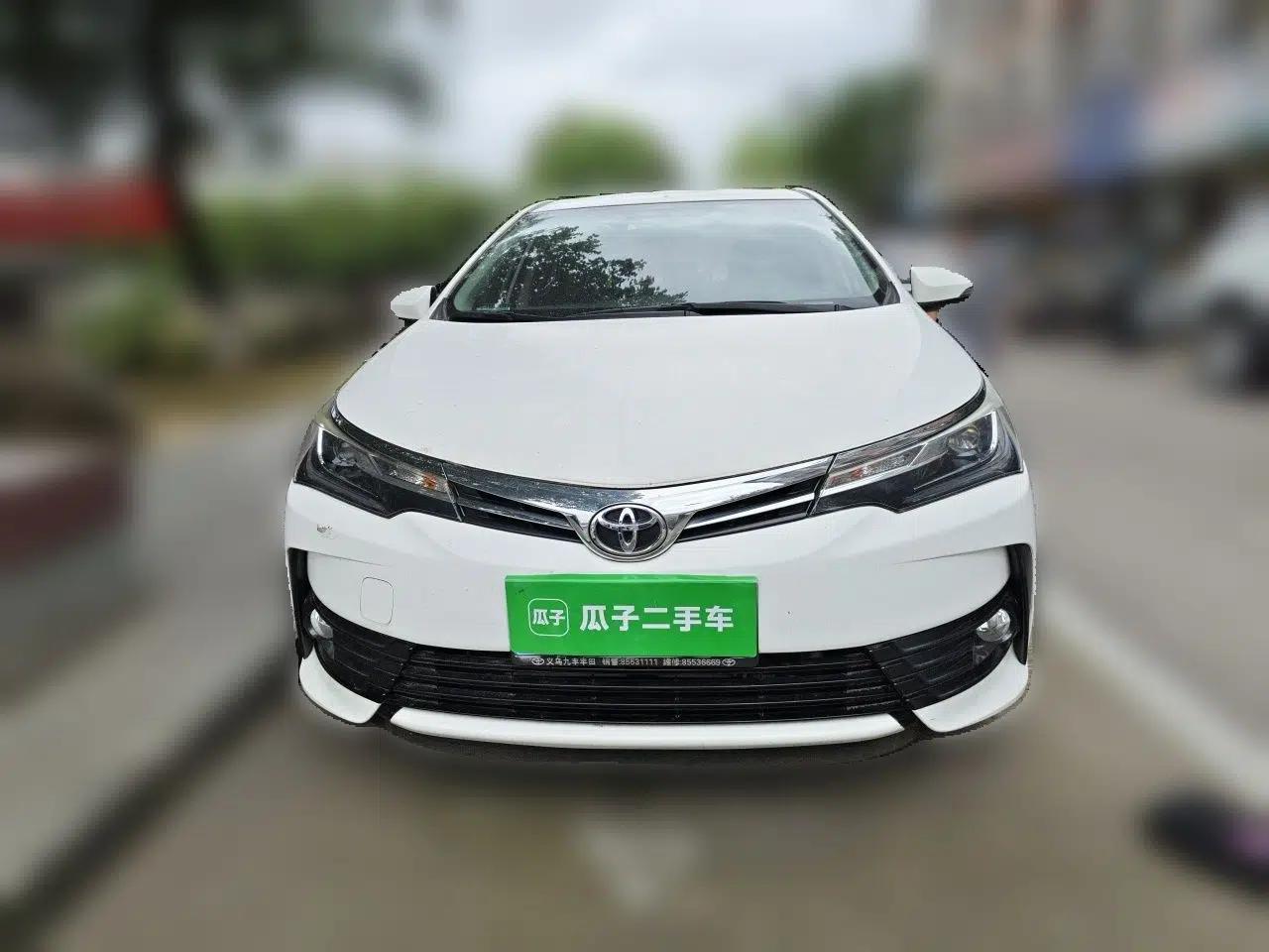 Toyota Corolla 2018 1.2T S-CVT GL-i Zhihui Edition — миниатюра 2
