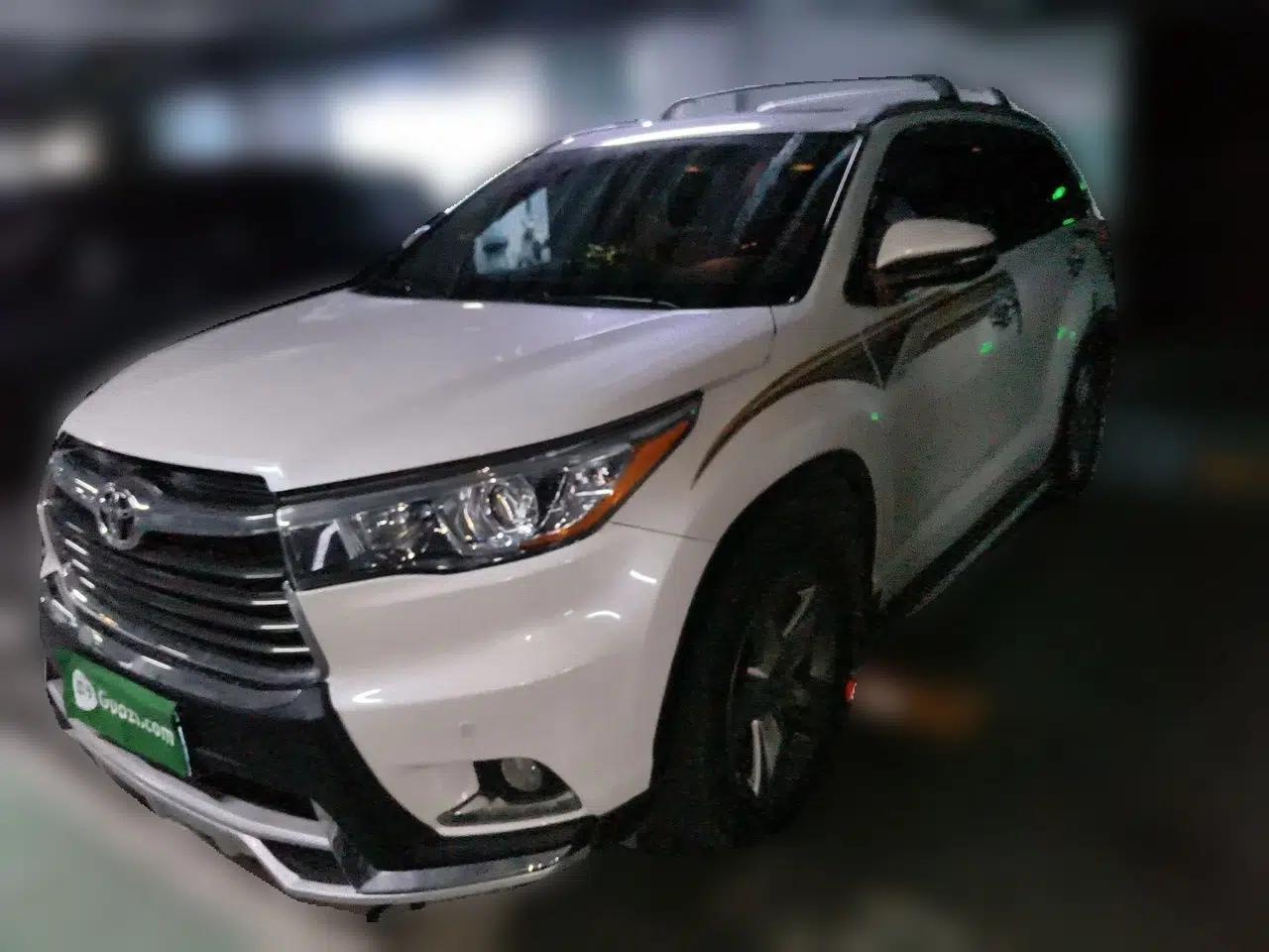 Toyota Highlander 2017 2.0T Four-Wheel Drive Luxury Edition 7 Seats — миниатюра 1