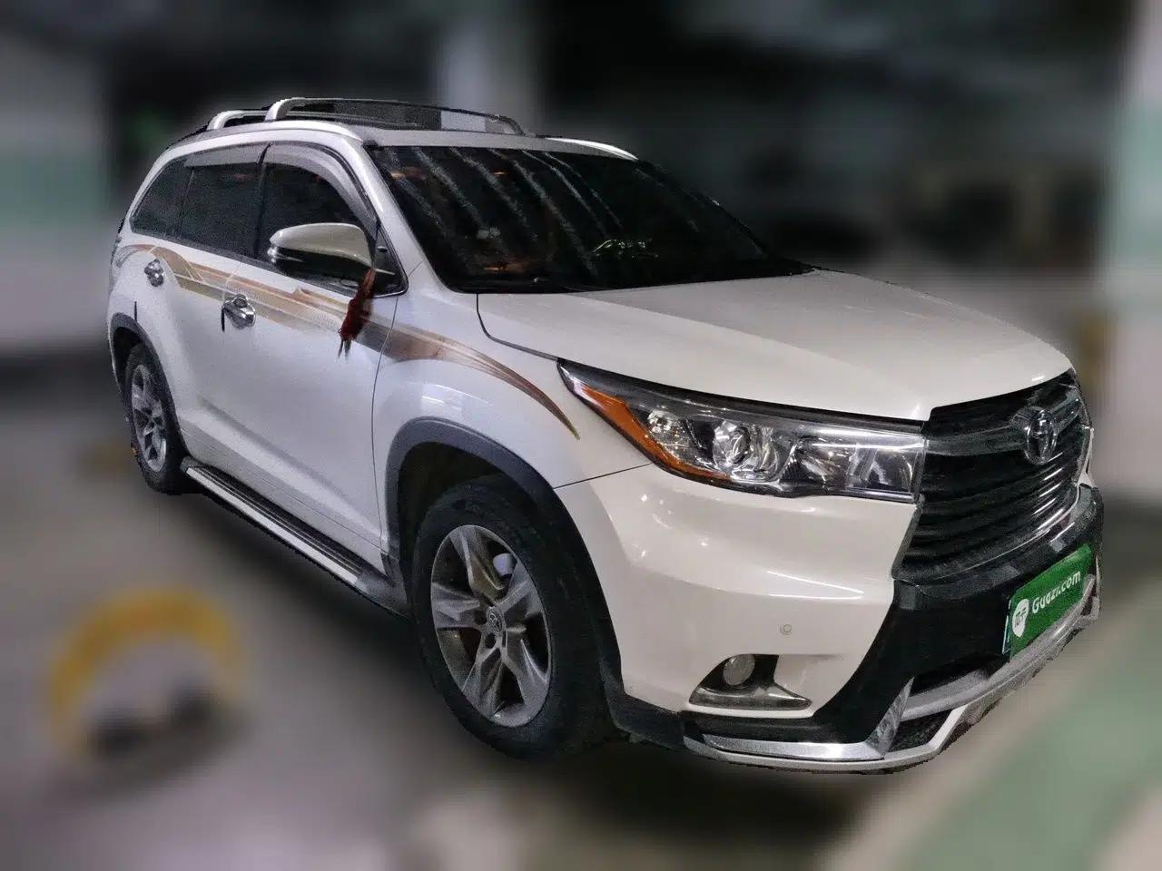 Toyota Highlander 2017 2.0T Four-Wheel Drive Luxury Edition 7 Seats — миниатюра 3