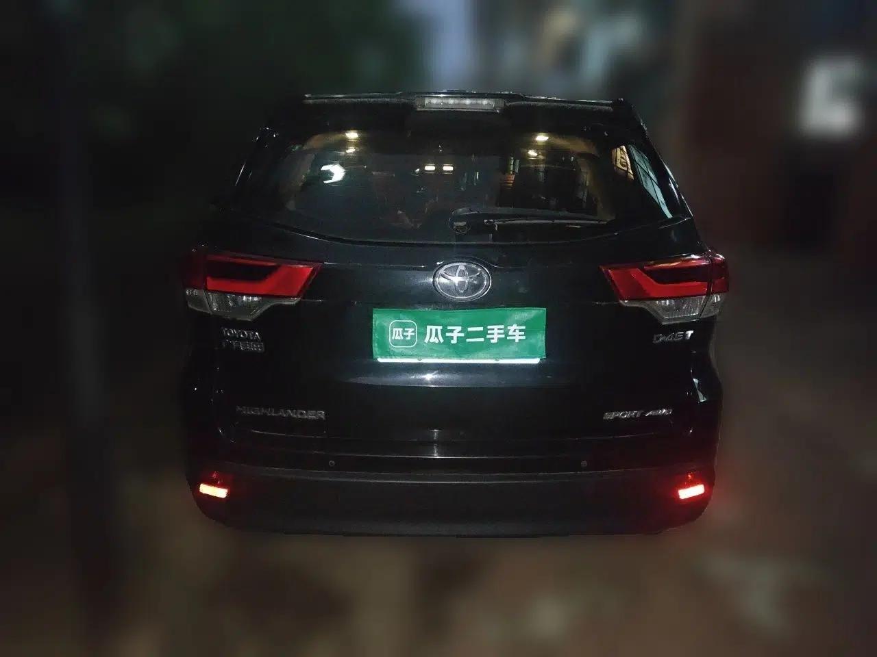 Toyota Highlander 2018 2.0T Four-Wheel Drive Prestige Version 7 Seats China V Emission Standard — миниатюра 5