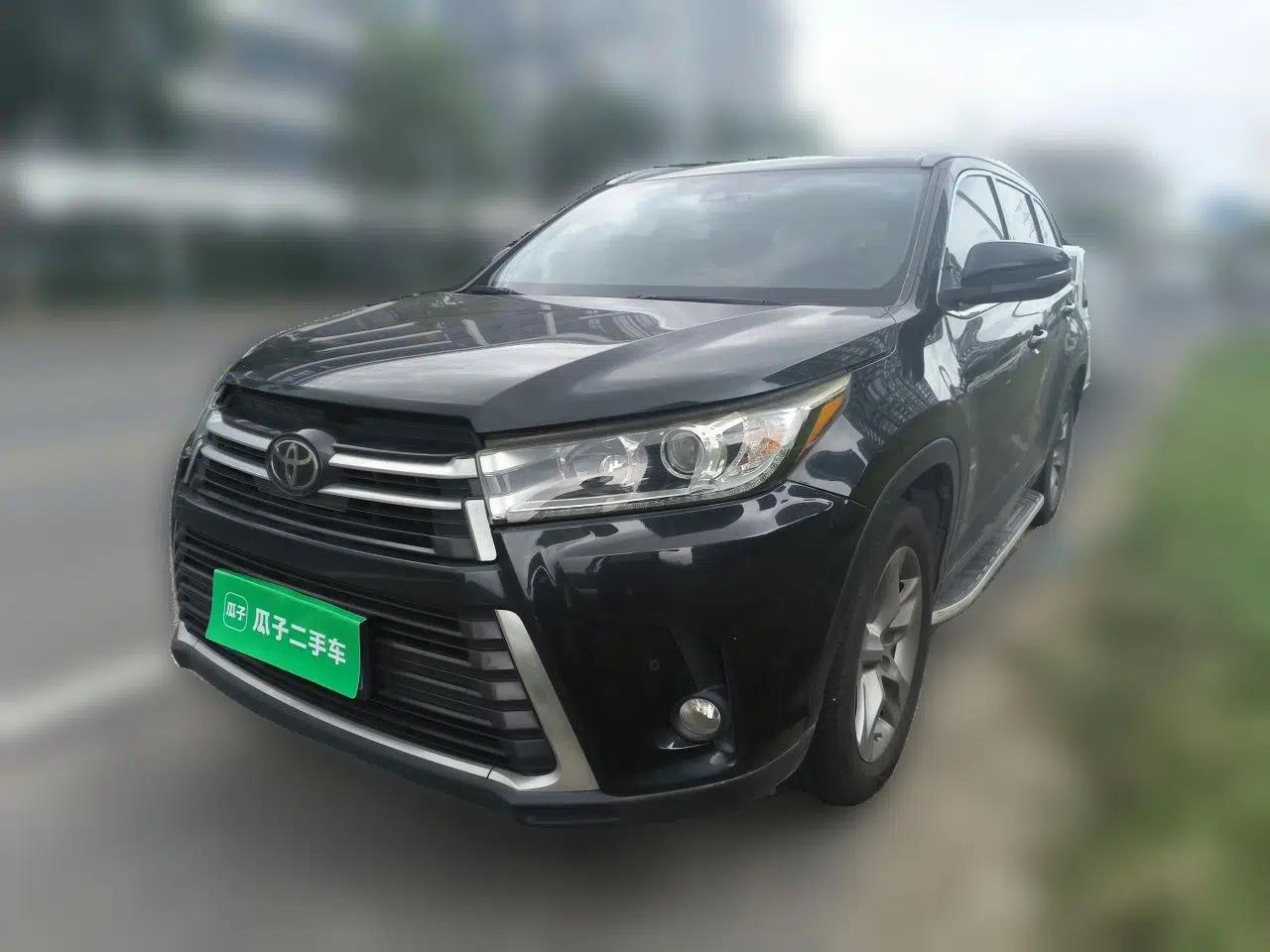 Toyota Highlander 2018 2.0T Four-Wheel Drive Prestige Version 7 Seats China VI Standard — миниатюра 1
