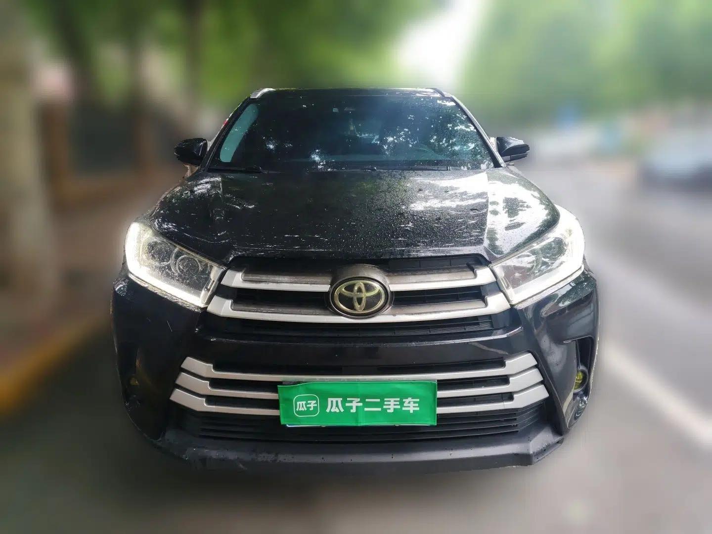 Toyota Highlander 2018 2.0T Four-Wheel Drive Luxury Edition 7 Seats China V Emission Standard — миниатюра 2