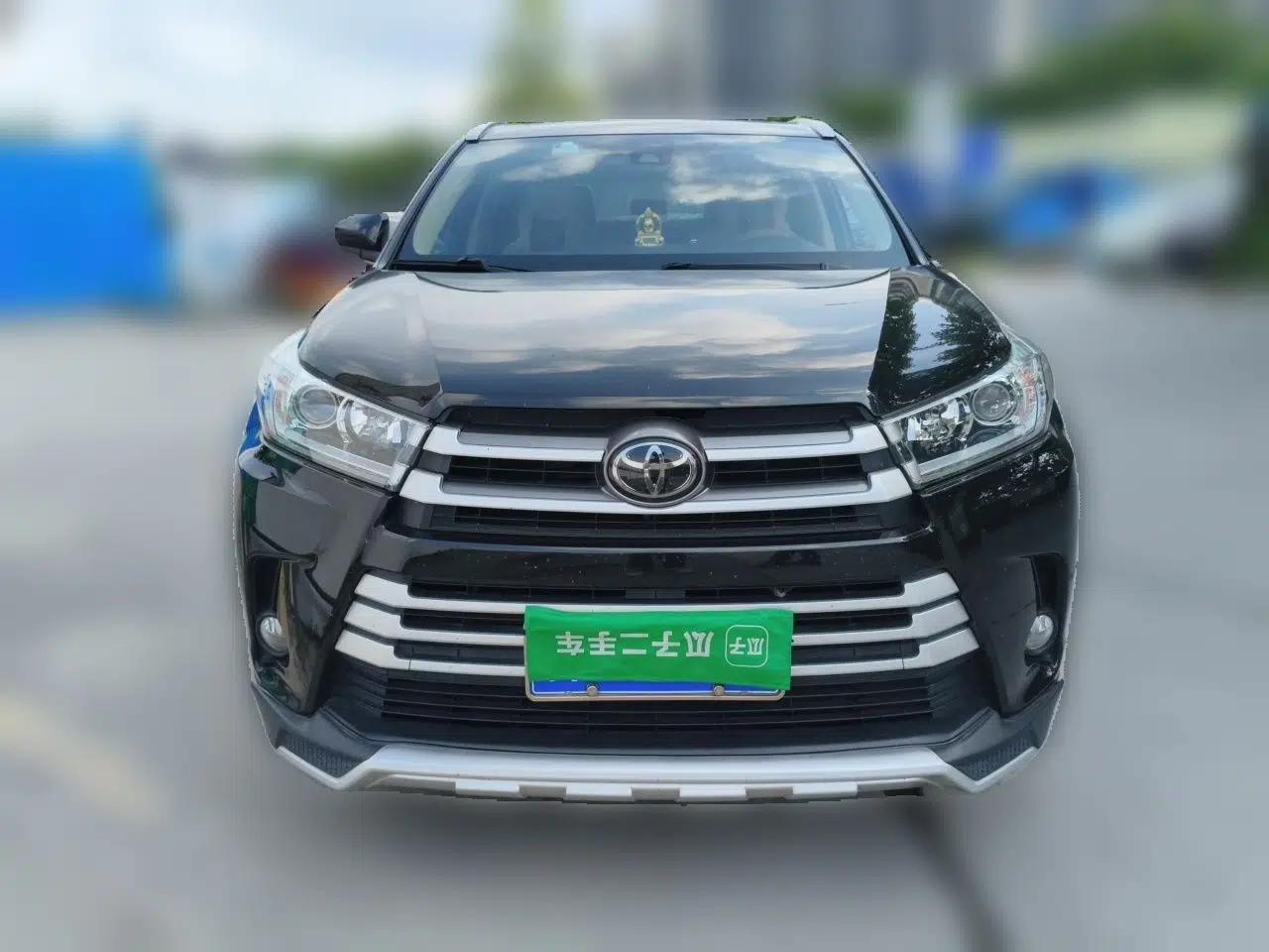 Toyota Highlander 2018 2.0T Four-Wheel Drive Luxury Edition 7 Seats China V Emission Standard — миниатюра 2