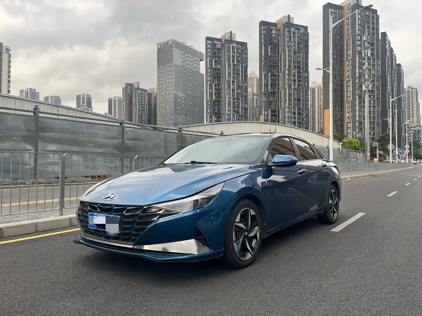 Hyundai Elantra 2021 1.5L CVT GLX Elite Edition — миниатюра 1