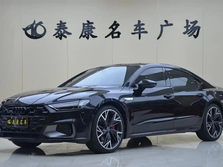 2024 Audi A7L 45 TFSI quattro Black Edition — миниатюра 1