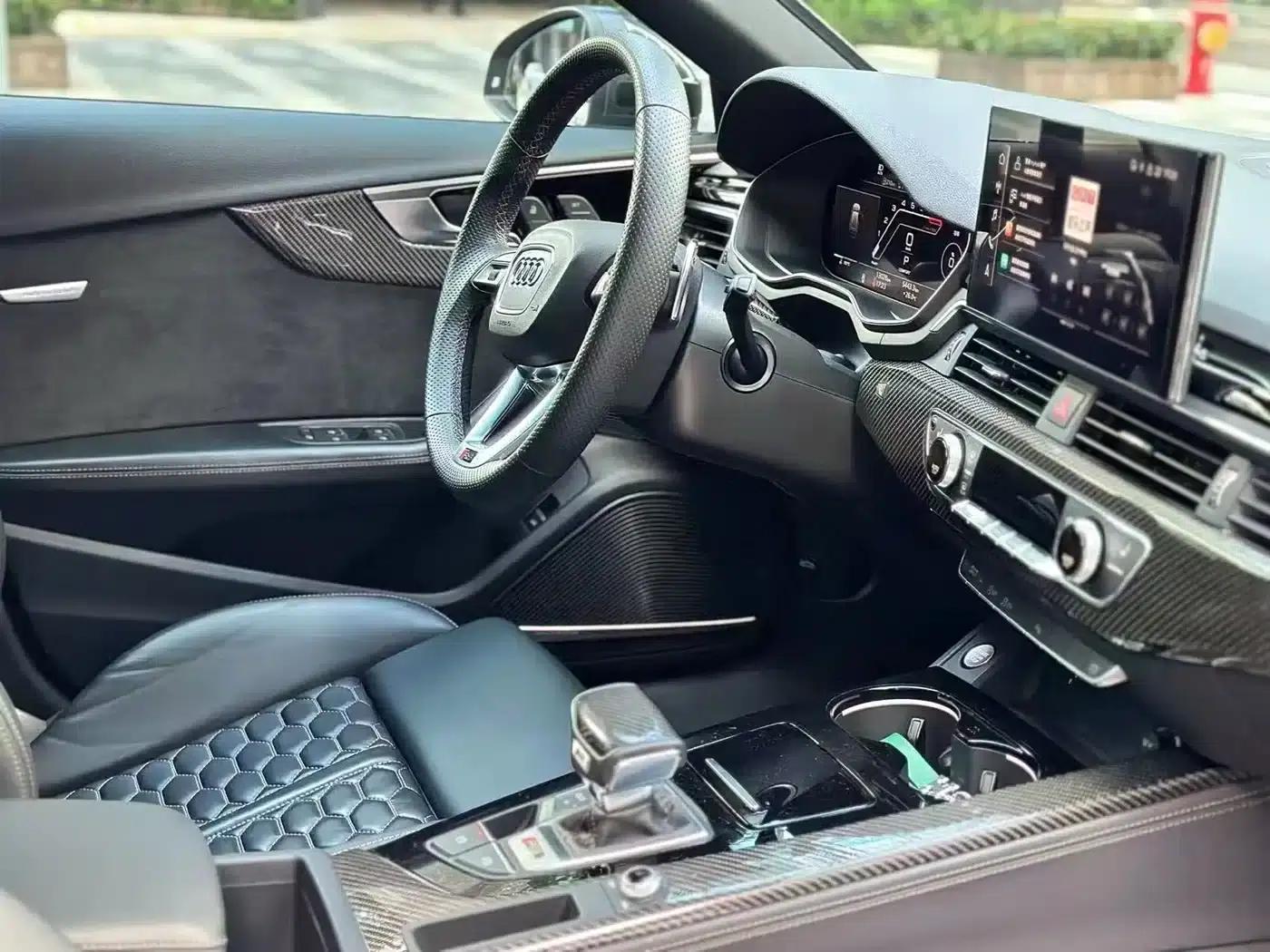 2021 Audi RS 4 RS4 Avant Dark Gold Edition — миниатюра 3