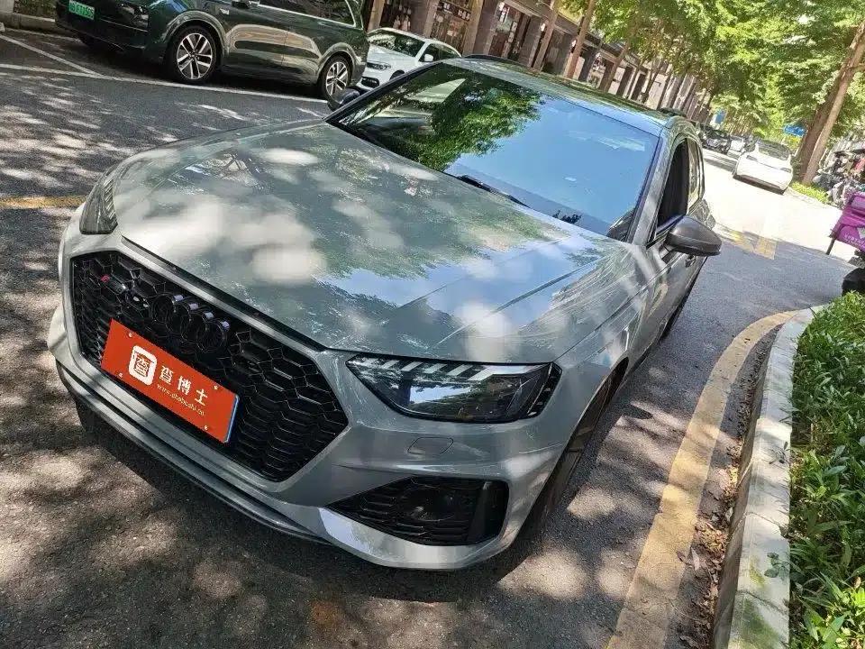 2021 Audi RS 4 RS4 Avant Dark Gold Edition — миниатюра 5