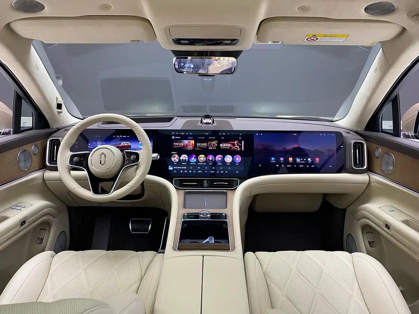 Wenjie M9 2025 Ultra Extended Range Edition (52kWh, 6-seater, 192-line LiDAR) — миниатюра 6